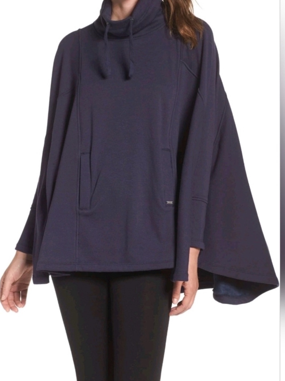 UGG Navy Hooded Pullover Sweatshirt